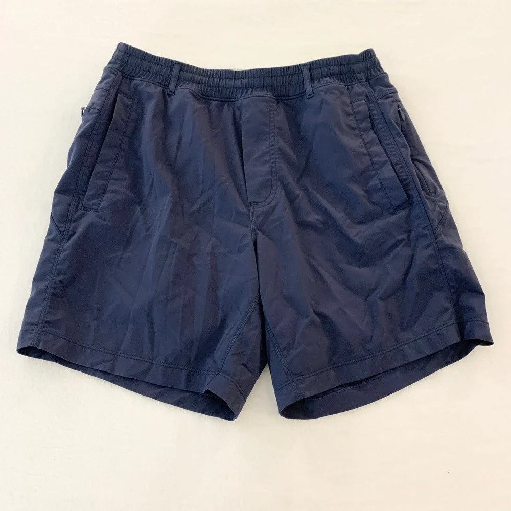 Birddogs Boomstick Classic Shorts Men M Navy Blue Lined Athletic Nylon Spandex